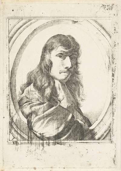 Självporträtt av Nicolaes van Helt Stockade av Willem Cornelis van Dijk
