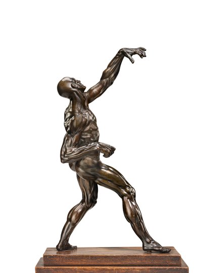 En ecorche man, c.1562-67 av Willem Danielsz. van Tetrode