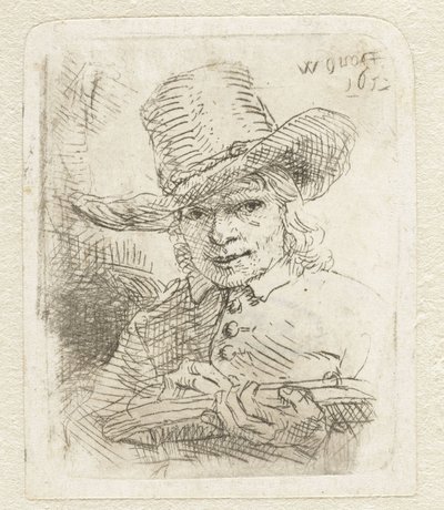 Självporträtt av Willem Drost