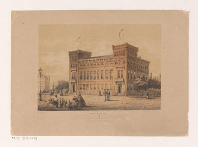 Sjömanshus på Kadijksplein i Amsterdam av Willem Hekking jr.