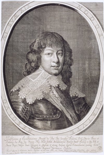 Janusz Radziwill (1612-55) 1633 av Willem Hondius