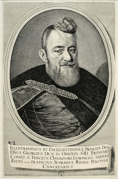 Jerzy Ossolinski (1595-1650) 1648 av Willem Hondius
