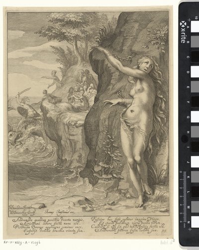Perseus en Andromedaswedish av Willem Isaacsz. van Swanenburg