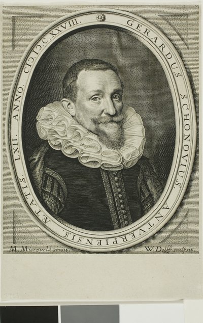 Gerard van Schoonhoven av Willem Jacobsz. Delff