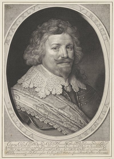 Porträtt av Gaspard de Coligny av Willem Jacobsz Delff