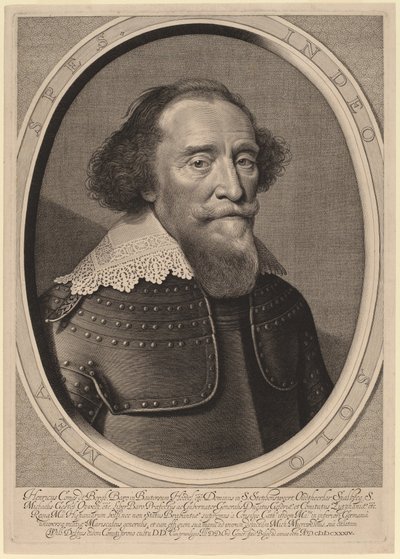 Henry, greve de Bergh av Willem Jacobsz Delff after Michiel van Miereveld