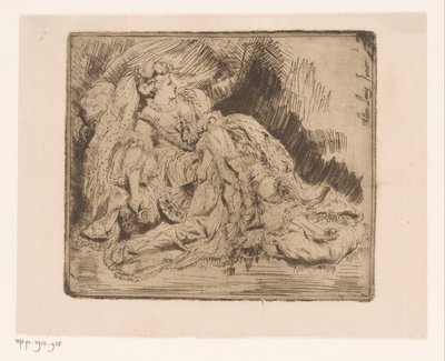 vilande skådespelerska av Willem Linnig (II)