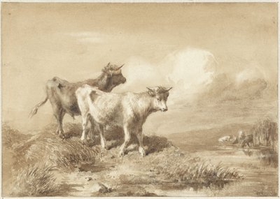 Kor vid vattnet av Willem Maris