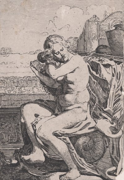 Bathsheba kammar sitt hår, ca. 1615. av Willem Pietersz. Buytewech