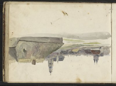 Utsikt över Arnhem med Saint Eusebius-kyrkan av Willem Troost (II)