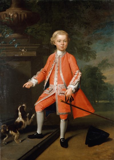 Porträtt av en pojke (olja på duk) av Willem Verelst