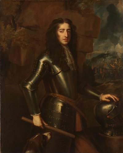 Porträtt av Vilhelm III (1650-1702), Prins av Orange av Willem Wissing (manner of)