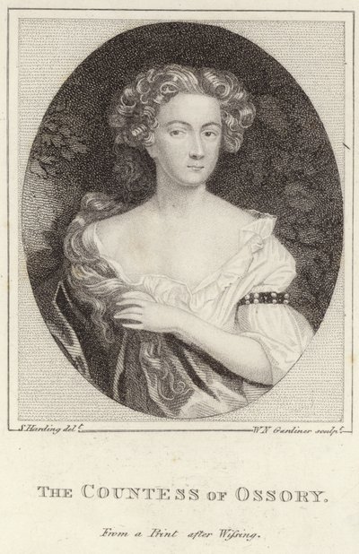 Porträtt av Emilia Butler, grevinnan av Ossory av Willem Wissing