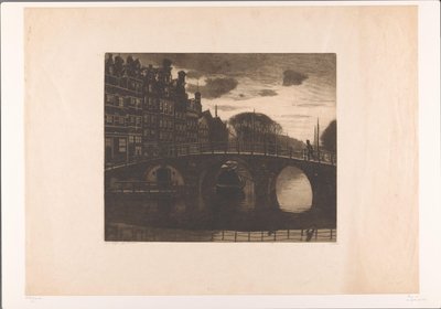 Brouwersgracht, Amsterdam av Willem Arnoldus Witsen