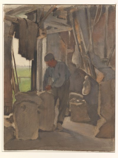 Fräsaren, fyller fickor av Willem Arnoldus Witsen