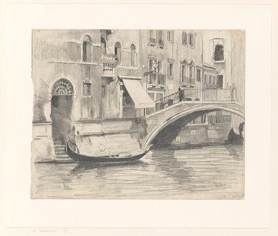 Ansikte i Venedig av Willem Arnoldus Witsen