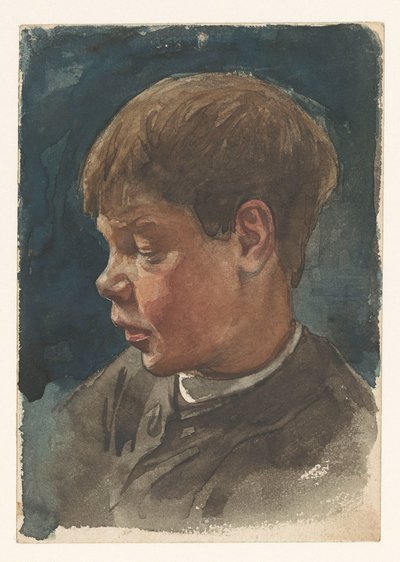 pojke ansikte av Willem Arnoldus Witsen