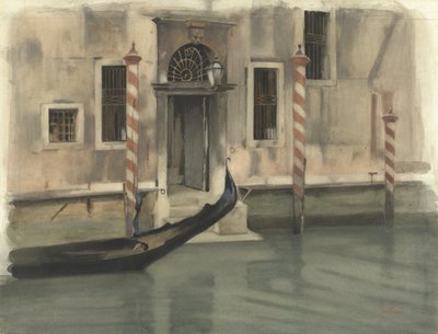 Kanal i Venedig av Willem Arnoldus Witsen