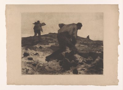 Lantarbetare på heden Pile drivers (originaltitel) av Willem Arnoldus Witsen