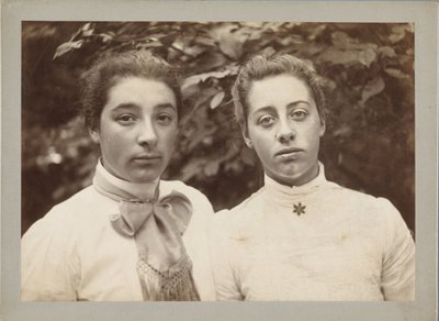 Liesbeth Quarles v. Ufford och Dora Reub-Arntzenius av Willem Witsen