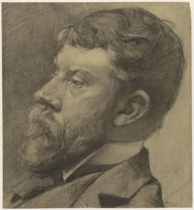 Porträtt av George Hendrik Breitner av Willem Witsen
