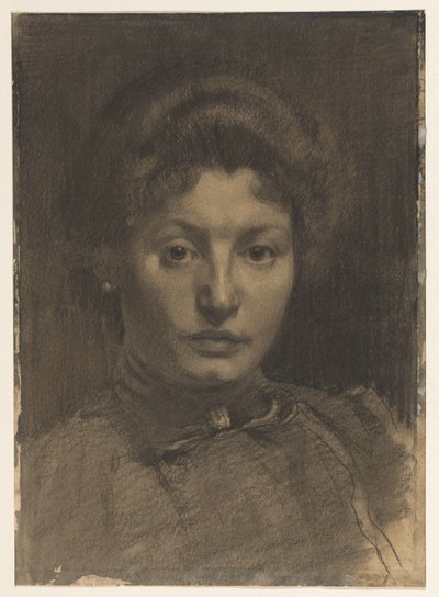 Porträtt av fru Marie Breitner-Jordan av Willem Arnoldus Witsen