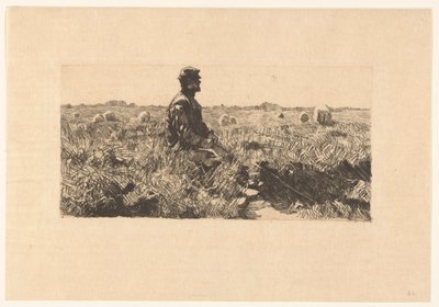 Sittande fårherde av Willem Witsen