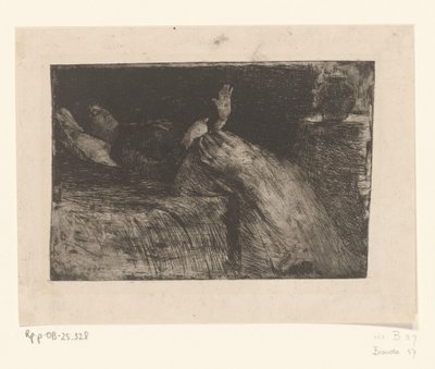 Liggande kvinna (originaltitel) av Willem de Zwart