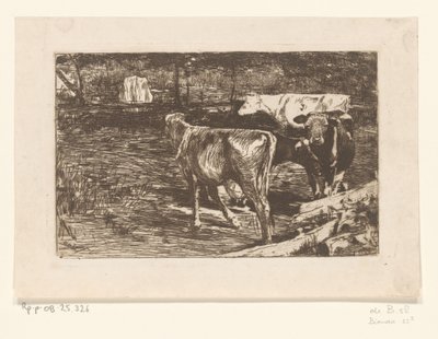 Fyra kor på en äng Milk Bend (originaltitel) av Willem de Zwart