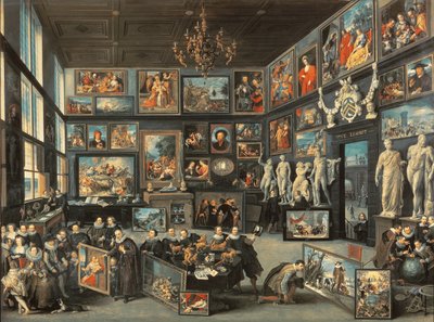 Cornelis van der Geests galleri av Willem van II Haecht