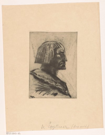 The Egyptian (originaltitel på objektet) av Willem van Konijnenburg