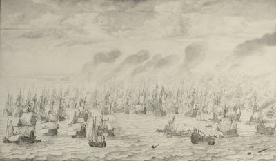 Slaget vid Terheide Slaget vid Terheide, 10 augusti 1653: en episod från det första anglo-holländska kriget (1652-54) av Willem van de Velde (I)