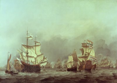 The Surrender of the Royal Prince, 3 juni 1666 av Willem van de Velde