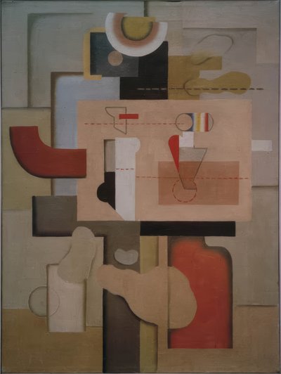 Ateljébild I av Willi Baumeister