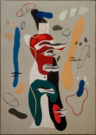 Flammbild av Willi Baumeister