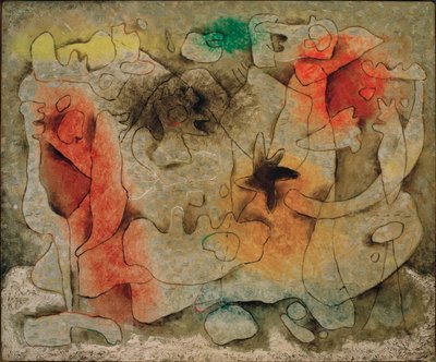 Gespräch V von Willi Baumeister