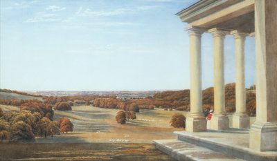 Dale Park, Arundel, Sussex (penna och akvarell) av Joseph Mallord William Turner