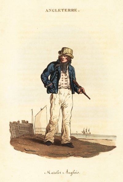 Brittisk sjöman i Lord Nelsons flotta av William (after) Alexander