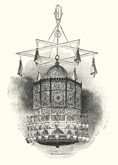 Lykta (gravyr) av William (after) Harvey
