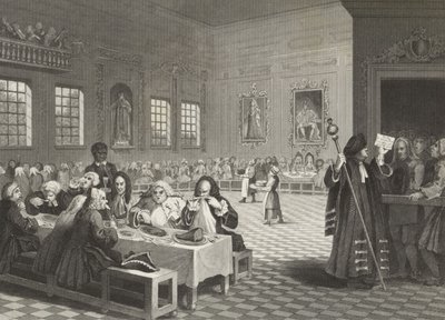 Goodchild i Guildhall - av William (after) Hogarth