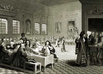Goodchild i Guildhall - av William (after) Hogarth