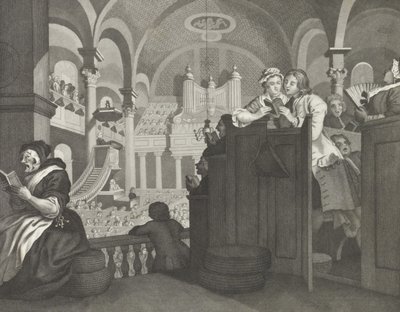 Goodchilds lediga söndag - av William (after) Hogarth