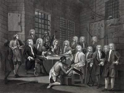Ledamöter av underhuset av William (after) Hogarth