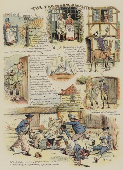 Bondens dotter (chromolitho) av William (after) Ralston