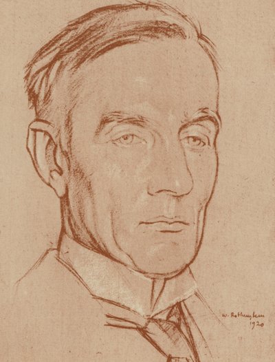 The Rt Hon H A L Fisher (litho) av William (after) Rothenstein