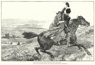 Lochinvar (gravyr) av William (after) Small