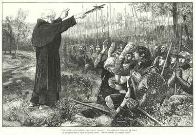 Slaget vid Bannockburn (gravyr) av William (after) Small