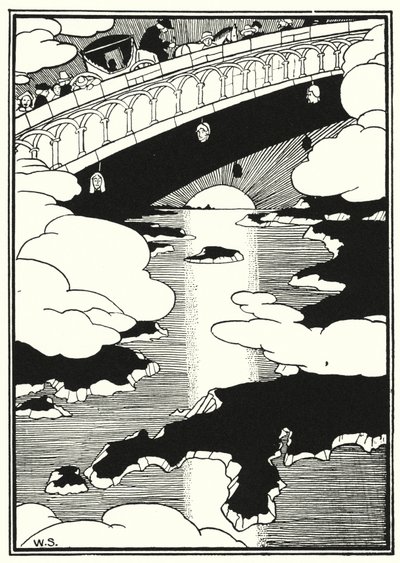Illustration för Baron Munchausens äventyr (gravyr) av William (after) Strang