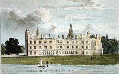 Burghley House, från Ackermanns 