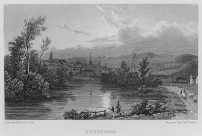 Sheffield (gravyr) av William (after) Westall